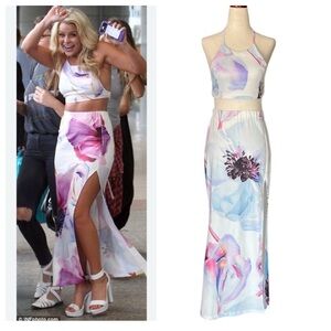 Sweetaeacia 2 piece skirt and halter set